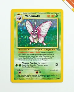 Pokemon Venomoth 13/64 Jungle English Holo - Picture 1 of 13