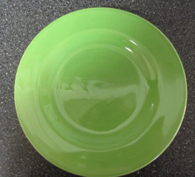 Vintage Tabletops Gallery Playa Hand Painted Green Pastel Plate ~ 10 1/2" DIA - Image 1 of 4