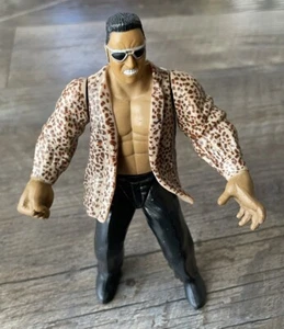 Seltene 1998 THE ROCK WWF Jakks BCA Bone Crunching WWE Wrestling Actionfigur - Bild 1 von 7