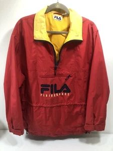 Vintage FILA 1/4 Zip Pullover Jacket Size L - Bild 1 von 11