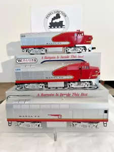 WILLIAMS SN-208 SANTA FE F3- ABA WAR BONNET(#1218 ҵ) diesel-SET-OB- NEW - Picture 1 of 13