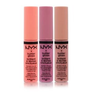 NYX Butter Lip Gloss - Choose Your Colour - 100% GENUINE - UK SELLER- NEW SHADES
