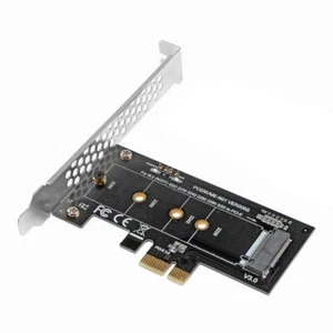 PCI-E 3.0 x4 to M.2 Key Slot Converter Adapter and Low profile brack - Afbeelding 1 van 6