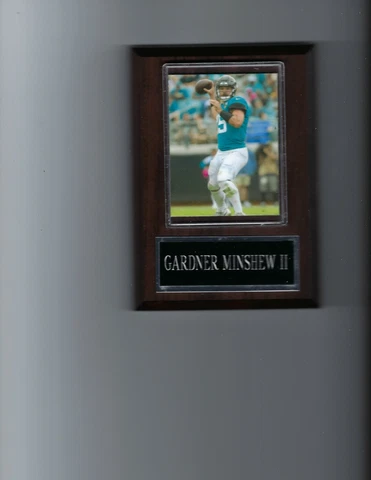 GARDNER MINSHEW II PLAQUE JACKSONVILLE JAGUARS FOOTBALL NFL Cover