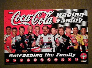 COCA-COLA NASCAR LARGE POSTER 24.5 X 36 - DALE EARNHARDT SR 1999 MINT Man Cave - Picture 1 of 1