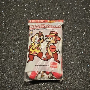 Vintage 1989 Hanes Boys ShowToons Chip N Dale's Rescue Rangers Size 3 Underwear - Picture 1 of 7