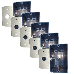Paquete de 5 interruptores/salidas de trabajo nuevos de 1 velocidad con soporte ajustable, ETL, 21 pulgadas cúbicas - Imagen 1 de 8