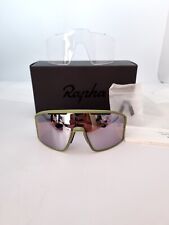 Rapha Full Frame Green/Light Grey Cycling sunglasses extra Clear Glasses   Spare