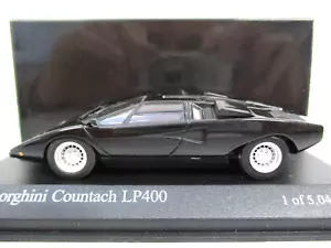 PAUL'S MODEL ART / MINICHAMPS - 1974 LAMBORGHINI COUNTACH LP400 (SCHWARZ) - 1/43 - Bild 1 von 15
