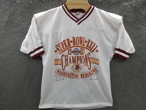 Maglia vintage WASHINGTON REDSKINS COMMANDERS Super Bowl XXII 1987 LOGO 7 taglia XL - Foto 1 di 15