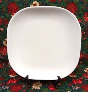 VTG Syracuse China PLATTER 12" x 12" White SQUARE Rounded RAISED SIDES Fast Ship - Picture 1 of 9