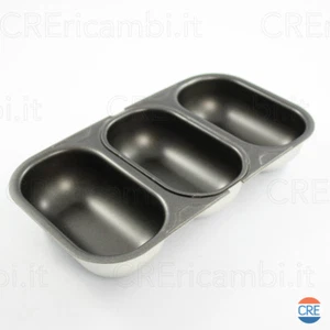 Stampo Smaltato 3 Panini Originale Macchina Pane F7901 Zero Glu IMETEC - Foto 1 di 3