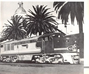 Atchison Topeka And Santa Fe Super Chief San Juan Capistrano CA Vtg Mag Excerpt - Picture 1 of 1