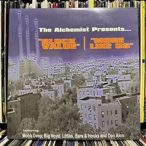 THE ALCHEMIST + MOBB DEEP - BLOCK VALUE / MORE LIKE US (12")  2002!!!  RARE!!! - Picture 1 of 2