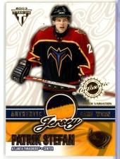 2002-03 Titanium Jerseys Patches #4 Patrik Stefan PATCH /250 - Atlanta Thrashers