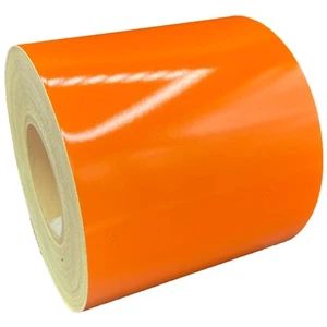 6" Orange Reflective Tape Type 2 Super Engineer Grade Nikkalite Safety SEG Safe - Picture 1 of 9
