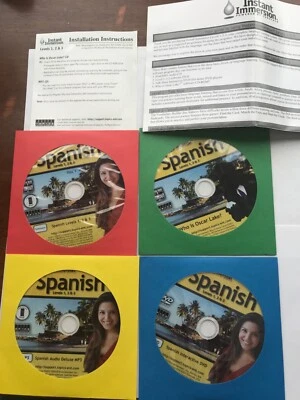 Instant Immersion complete Spanish learning system level 1-2-3 - Image 1 of 4