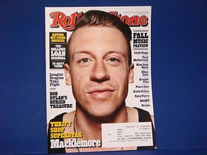 Rolling Stone Magazine August 29 2014 Macklemore Bob Dylan Buried Treasure M5824 - Imagen 1 de 1