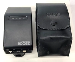 Canon 300EZ Speedlite Shoe Mount Flash With Case - Picture 1 of 5