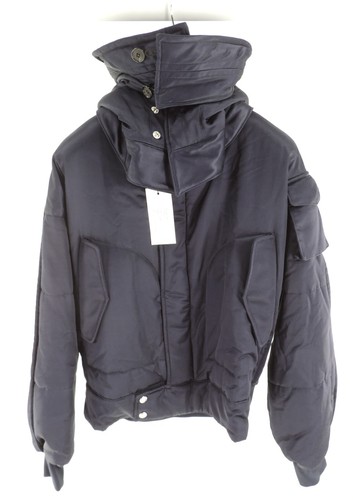 Giacca bomber con cappuccio da uomo Alexander McQueen taglia IT 46 REGNO UK 36 XS