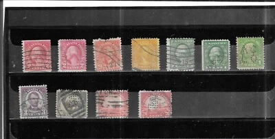 UNITED STATES 1923. SELECTION OF 11. USED. AS PER THE SCAN. - Image 1 of 3