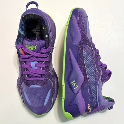 PUMA RS-X LaMelo Galaxy Training Shoes Purple Suede Size 6.5c Women’s Size 8 - Image 1 of 4