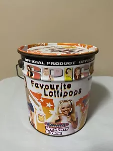 Vintage 1997 Spice Girls Chupa Chups Collectors Tin Official Product RARE - Picture 1 of 17