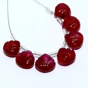 Ropada Carving Heart Beads Briolette Natural Loose Gemstone Making Jewelry - Picture 1 of 5