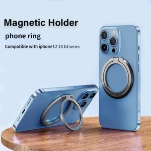 MagSafe Magnetic Phone Ring Holder Stand Grip for iPhone 12 13 14 15 Pro Max - Photo 1 sur 18