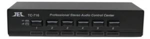 Technolink TC-716  6-Way Stereo Source Selector; BLACK Version - Picture 1 of 9