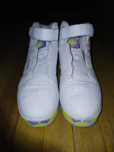 Scarpe Fila donna bianche taglia 10 ragazza basket sneakers classiche retrò anni '80 - Foto 1 di 5