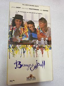 Benny & Joon (VHS, 1993) Johnny Depp, Mary Stuart Masterson, Promo Screener