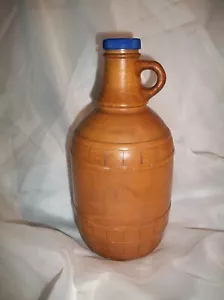 WOODEN HANDMADE JUG LAMP PART - Picture 1 of 6
