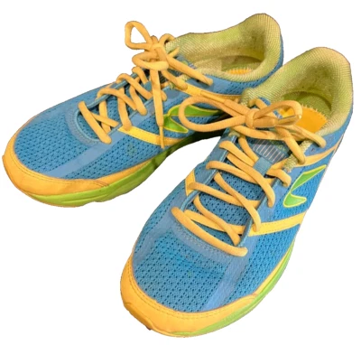 Zapatos para correr NEWTON Energy para mujer AZUL TURQUESA AMARILLO BRILLANTE talla 8,5 Foto 1 de 4