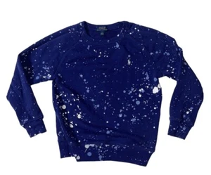 Preowned- Polo Ralph Lauren L/S Paint Splatter Pullover Sweater Boys (Size 6) - Picture 1 of 7