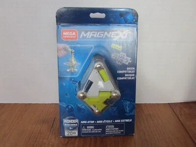 Mega Construx Magnext Mag Star Wonder Builders Set 20 Pcs New! Sealed! - Image 1 of 4