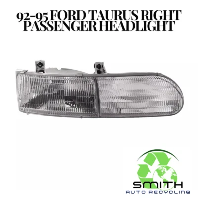 Faro delantero pasajero derecho Ford Taurus 94-95 Taurus GL 1992-1995 FABRICANTE DE EQUIPOS ORIGINALES Foto 1 de 4