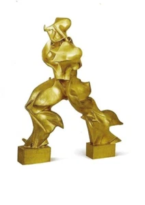 Postcard Umberto Boccioni "Unique Forms Continuity in Space" 1913 Sculpture MoMA - Picture 1 of 1
