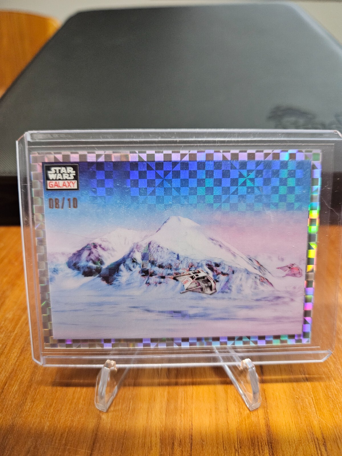 2023 Topps Chrome Star Wars Galaxy Daybreak On Hoth X-Fractor 8/10