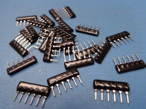 (200) RB03105G 1M OHM THICK FILM NETWORK ARRAY RESISTOR LOW PRO 6 PIN 3R +/-2% - Picture 1 of 4