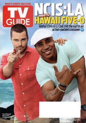 TV GUIDE April 30-May 6 2012 Chris O'Donnell LL Cool J NCIS LA Eddie Izzard - Image 1 of 3