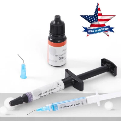 DENTEX Sistema adhesión adhesiva para brackets ortodónticos fotopolimerizables Dental