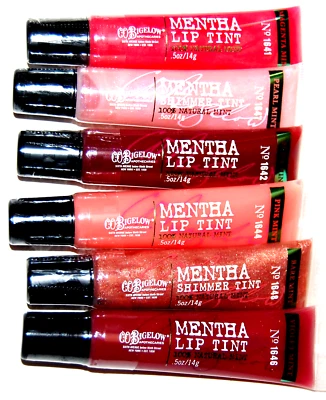 Lot/3 CO BIGELOW MENTHA LIP BALM TINT GLOSS Bath Body Works U-Pick - Image 1 of 2