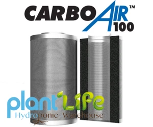 CarboAir100 Filter 8" - 12" Hydroponics Carbon Filter - Picture 1 of 1