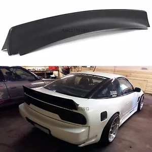 Bota trasera JDM maletero cola de pato alerón labio ala (se adapta a Nissan S13 200SX hatchback) - Imagen 1 de 11