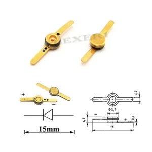 Fast Switching Germanium Tunnel Diode Gi304 Gi305 Gi307 USSR Gold Plated 2 pcs - Picture 1 of 8