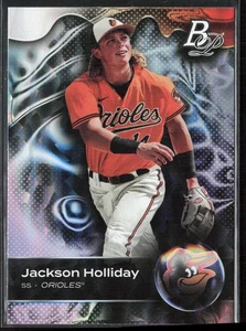 2023 Bowman Platinum #TOP-97 Jackson Holliday Top Prospects Ice Foil - Picture 1 of 2