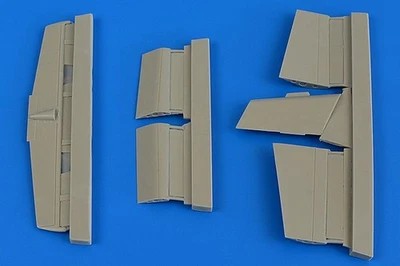 AIRES HOBBY MODELS 4695 - L-29 DELFIN FLAPS & CONTROL SURFACES (AMK) 1/48 RESIN - Immagine 1 di 2
