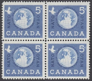 Canada - #384 NATO Block of Four - MNH - Picture 1 of 1