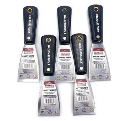 Wallboard Tools - Marshalltown 2 дюйма шпатлевочный нож (комплект из 5) гибкий гипсокартонный шпатлевочный нож - Изображение 1 из 4